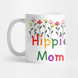 Hippie Mom With Flowers Mug